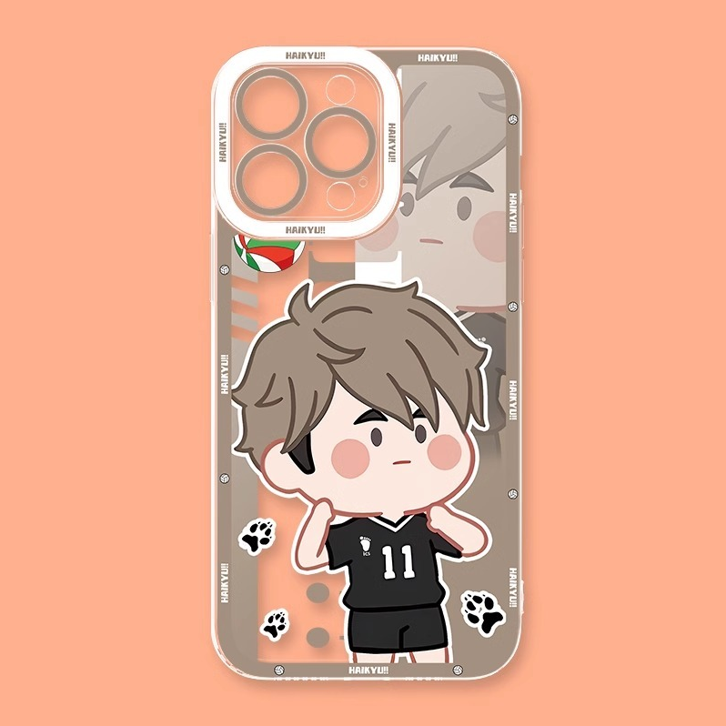 排球少年天使眼透明防摔軟殼