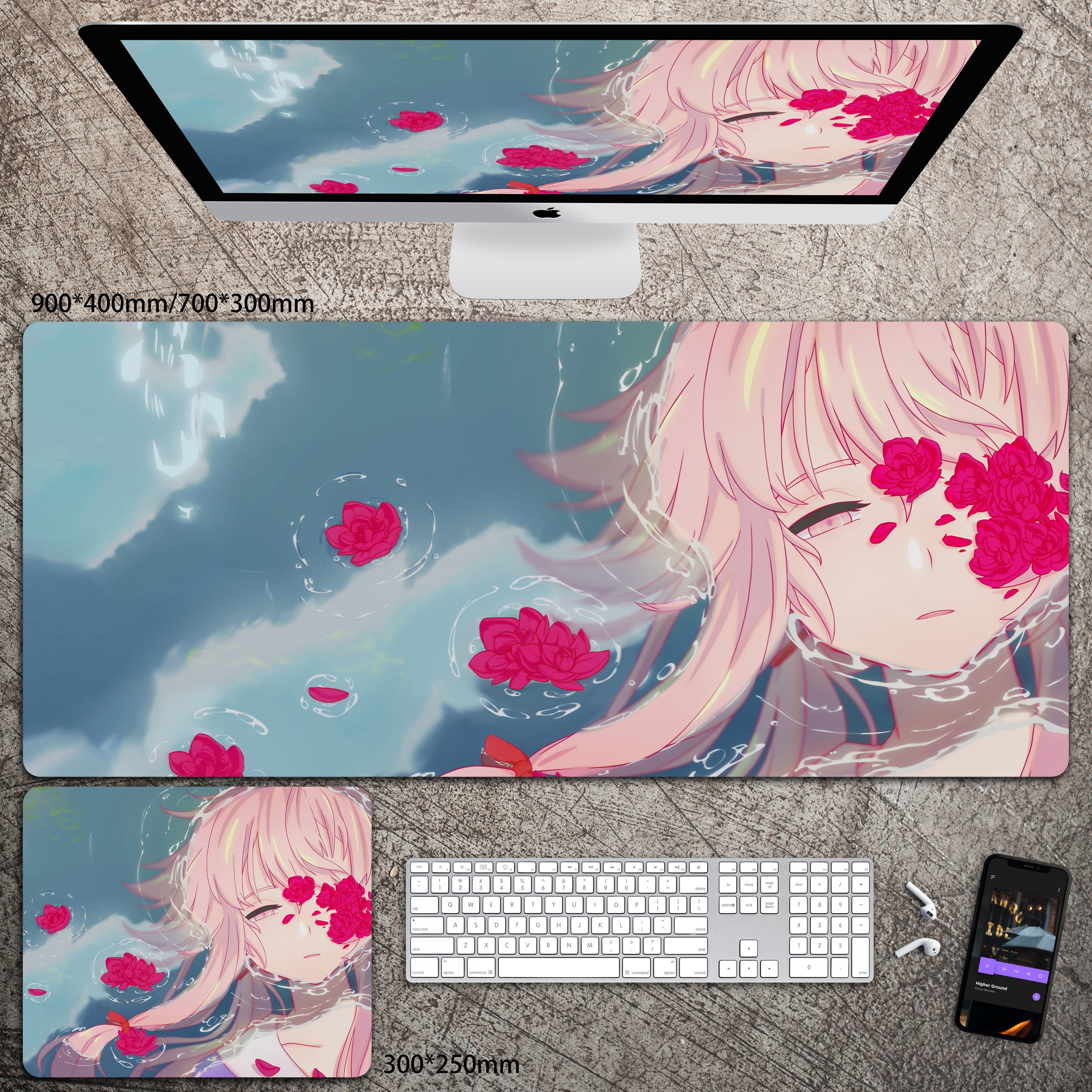 動漫系列 主題桌墊 布質滑鼠墊