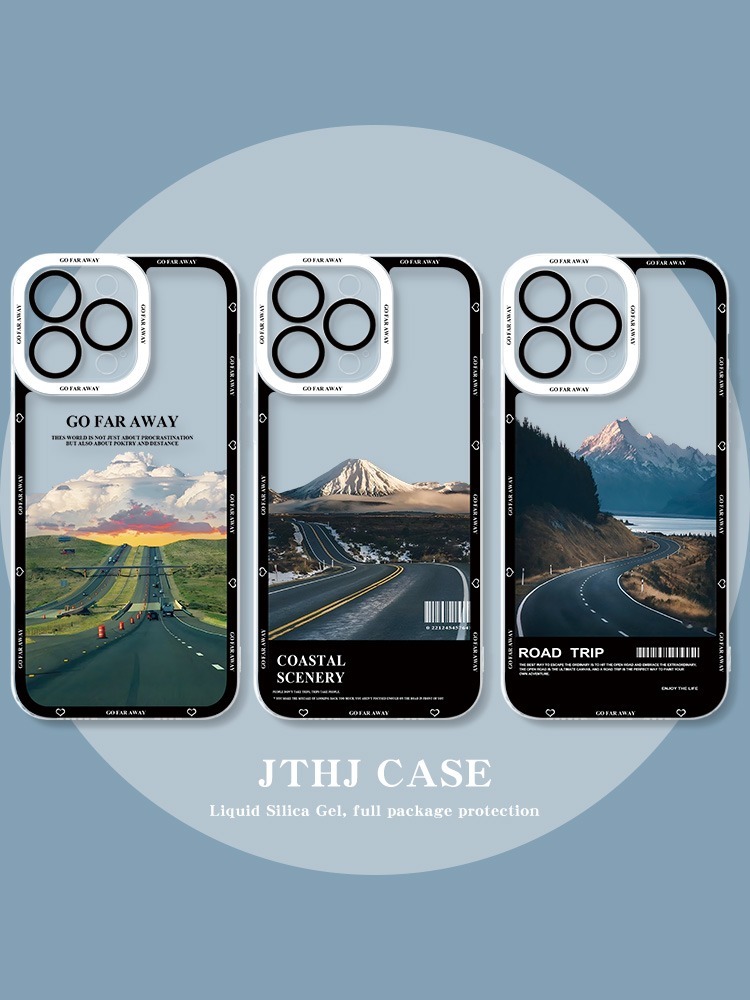 風景 天使眼透明防摔軟殼