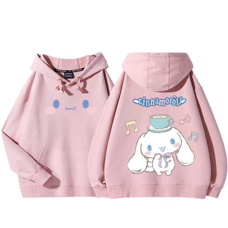 三麗鷗聯名衛衣2025秋冬新款親子情侶裝連帽衛衣