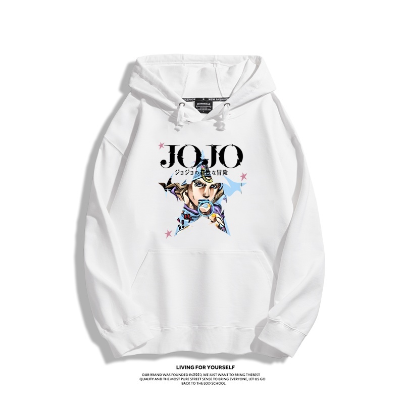 JOJO的奇妙冒險 聯名衛衣2025秋冬新款親子情侶裝連帽衛衣