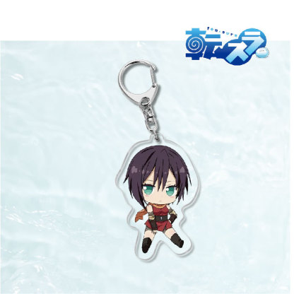 關於我轉生成爲史萊姆那件事萌王利姆露朱菜紫苑靜米莉姆鑰匙扣掛飾【單買三件起送】