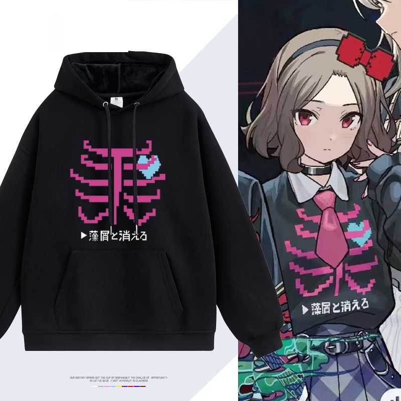 GIRLS BAND CRY哭泣少女樂隊聯名衛衣2024秋冬新款親子情侶裝薄絨款連帽衛衣