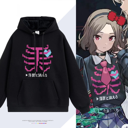 GIRLS BAND CRY哭泣少女樂隊聯名衛衣2024秋冬新款親子情侶裝薄絨款連帽衛衣