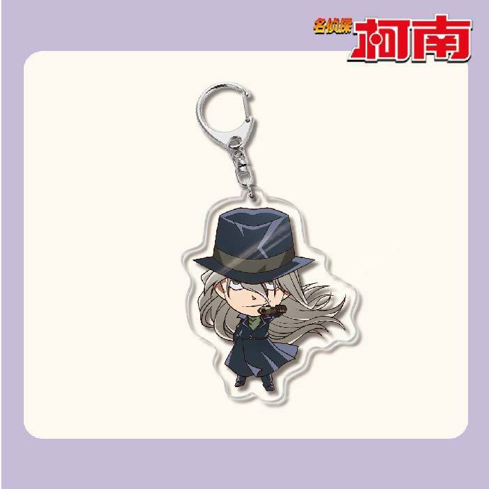 名偵探柯南周邊 灰原哀基德赤井秀一安室透世良真純亞克力鑰匙扣掛飾【單買三件起送】