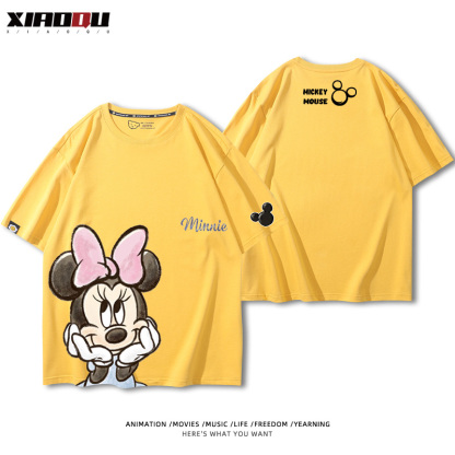 迪士尼米老鼠 2024親子情侶裝 圓領長袖