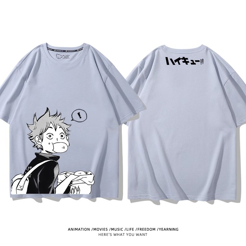 排球少年 2024親子情侶男女同款 純棉T恤