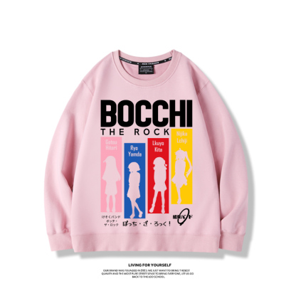 孤獨搖滾2024親子情侶裝 圓領長袖