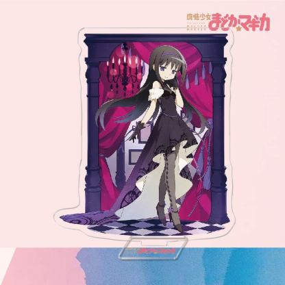 魔法少女小圓鹿目圓曉美焰美樹沙耶香巴麻美亞力克鑰匙扣立牌掛飾【單買三件起送】