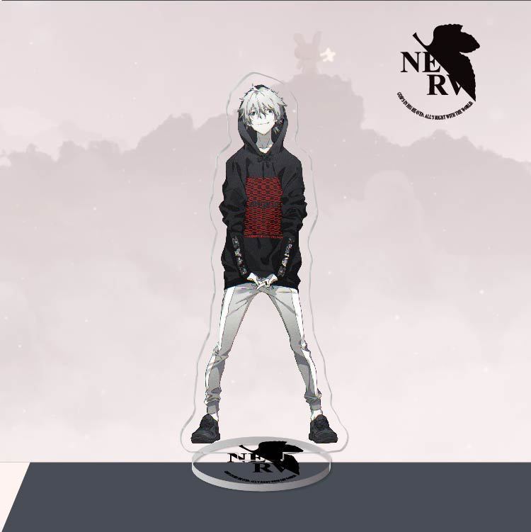 福音EVA綾波麗立牌動漫周邊亞克力鑰匙扣明日香真希波碇真嗣渚薰掛飾【單買三件起送】