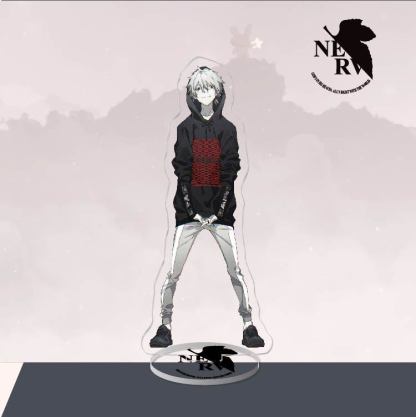 福音EVA綾波麗立牌動漫周邊亞克力鑰匙扣明日香真希波碇真嗣渚薰掛飾【單買三件起送】