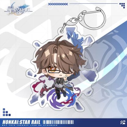 崩壞星穹鐵道愛莉希雅彥卿希露瓦景元白露姬子亞克力鑰匙扣掛飾【單買三件起送】