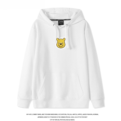 小熊維尼 聯名衛衣2025秋冬新款 親子情侶裝連帽衛衣