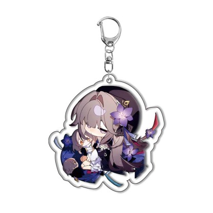 崩壞星穹鐵道愛莉希雅亞克力鑰匙扣掛飾遊戲周邊銀狼景元 白露【單買三件起送】