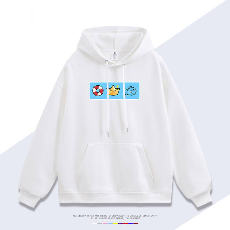 貓鯊Sameko Saba二次元Vtuber 聯名衛衣2025秋冬新款 親子情侶裝連帽衛衣