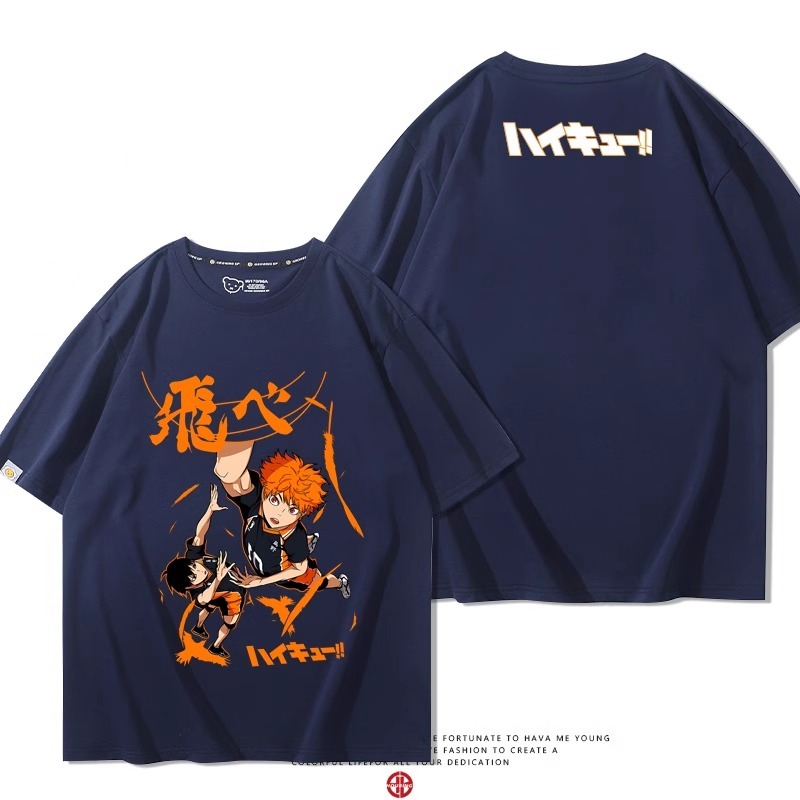 排球少年 2024親子情侶男女同款 純棉T恤