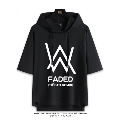 艾倫沃克 Alan Walker 連帽短袖T恤