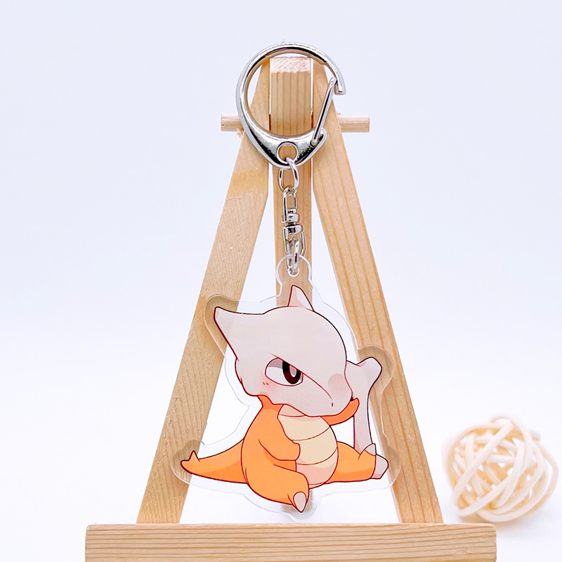 寶可夢繫列 暴萌耿鬼可達鴨超夢亞克力掛件雷丘噴火龍水箭龜掛飾 鑰匙扣