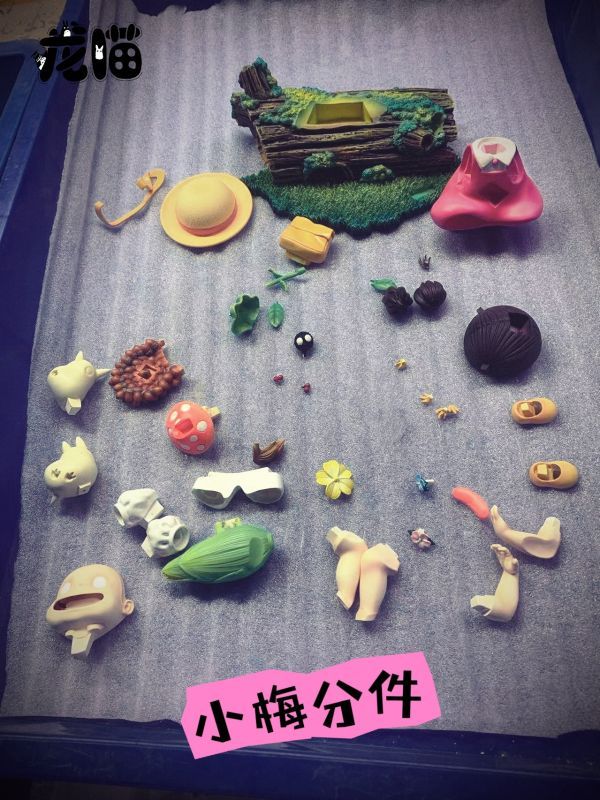 【預購】龍喵工作室 宮崎駿生態場景《抱玉米的小梅》