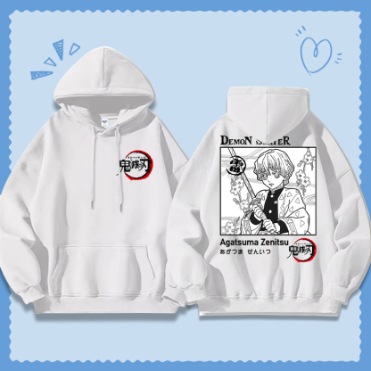 鬼滅之刃 聯名衛衣2025秋冬新款寬鬆連帽衛衣