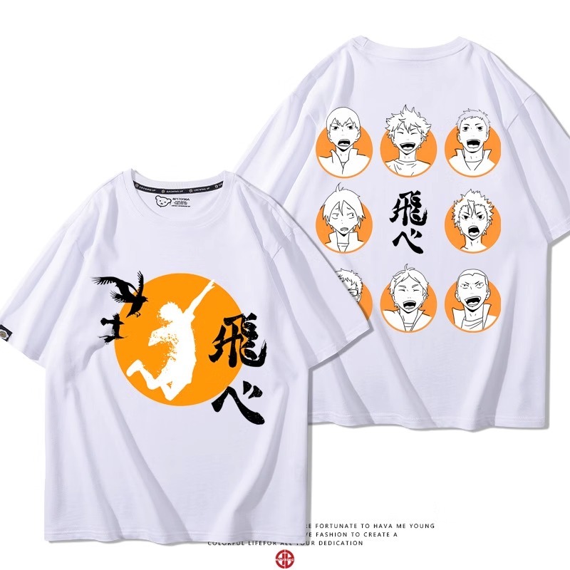 排球少年 2024親子情侶男女同款 純棉T恤