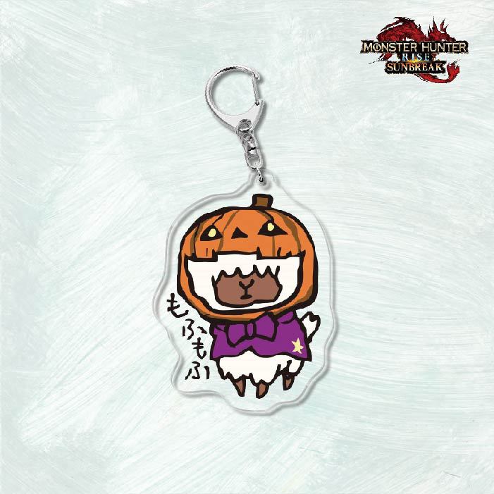 Monster Hunter Rise怪物獵人崛起滅盡龍雪鬼獸冰狼亞力克鑰匙扣掛飾【單買三件起送】