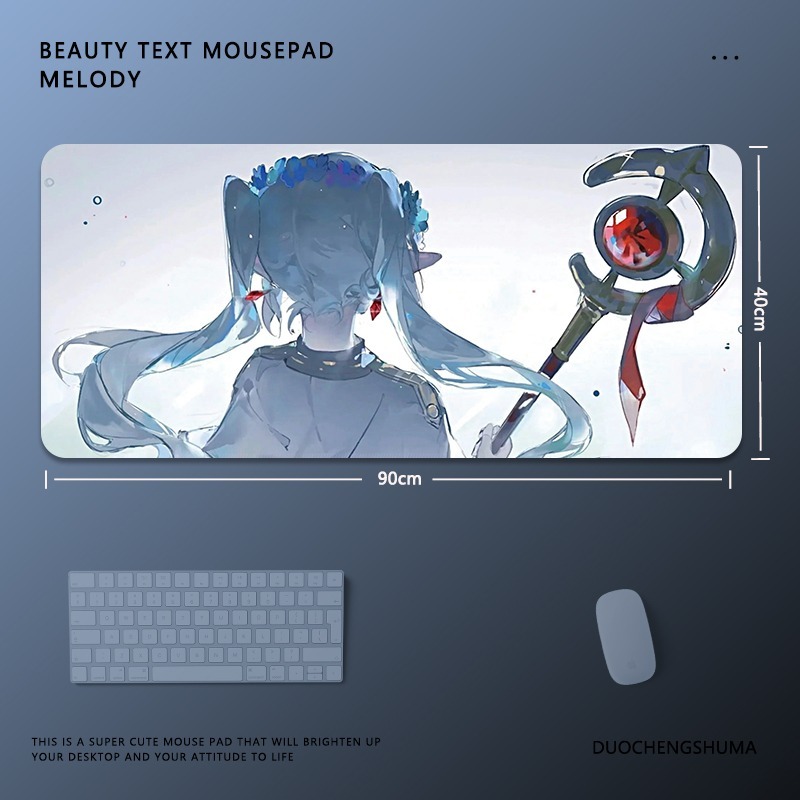 葬送的芙莉蓮電競超大遊戲加厚防滑鼠標墊