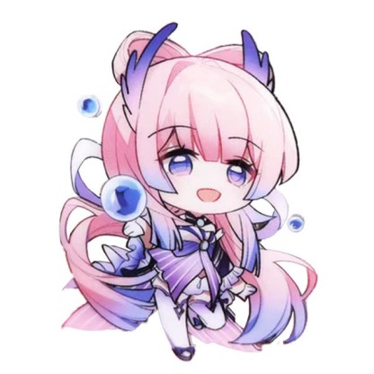 原神旅行者可莉安柏凱亞克力雙面鑰匙扣個性掛飾遊戲周邊薔薇魔女【單買三件起送】