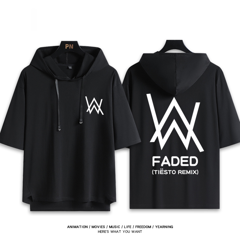 艾倫沃克 Alan Walker 連帽短袖T恤