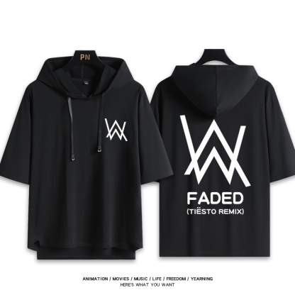 艾倫沃克 Alan Walker 連帽短袖T恤