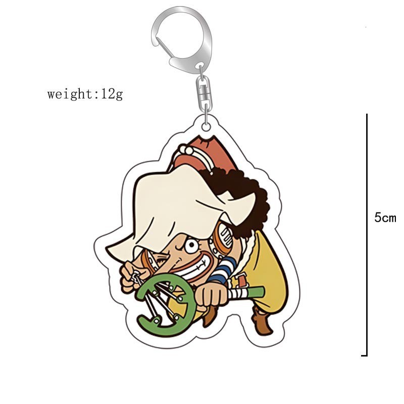 航海王 草帽路飛索隆羅香克斯周邊鑰匙扣 掛飾【單買三件起送】