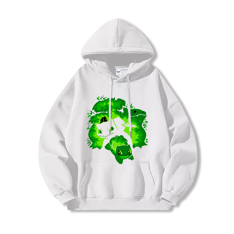 寶可夢 聯名衛衣2024秋冬新款親子情侶裝薄絨款連帽衛衣