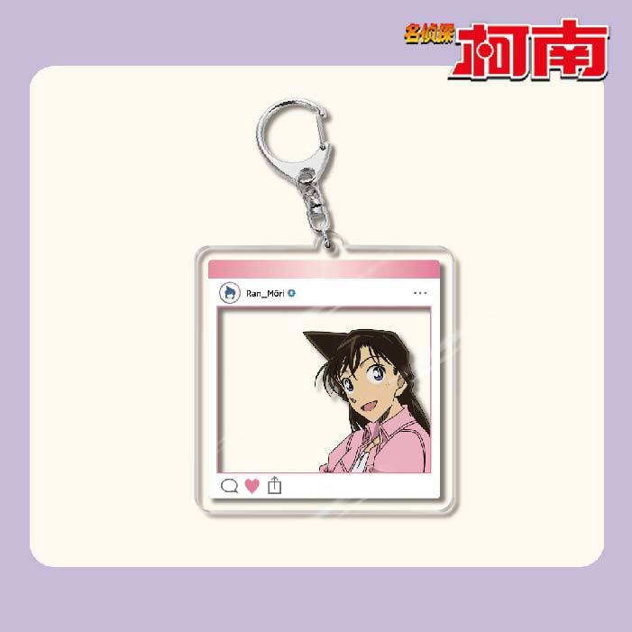 名偵探柯南周邊 灰原哀基德赤井秀一安室透世良真純亞克力鑰匙扣掛飾【單買三件起送】