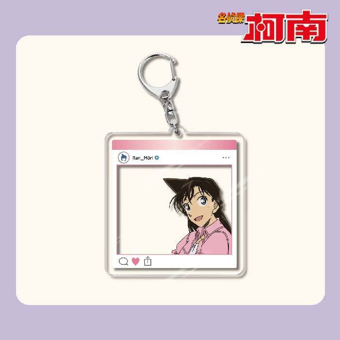 名偵探柯南周邊 灰原哀基德赤井秀一安室透世良真純亞克力鑰匙扣掛飾【單買三件起送】