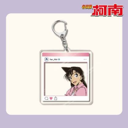 名偵探柯南周邊 灰原哀基德赤井秀一安室透世良真純亞克力鑰匙扣掛飾【單買三件起送】