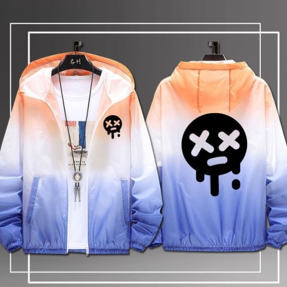 荒野亂鬥 輕薄透氣漸變防曬衣外套