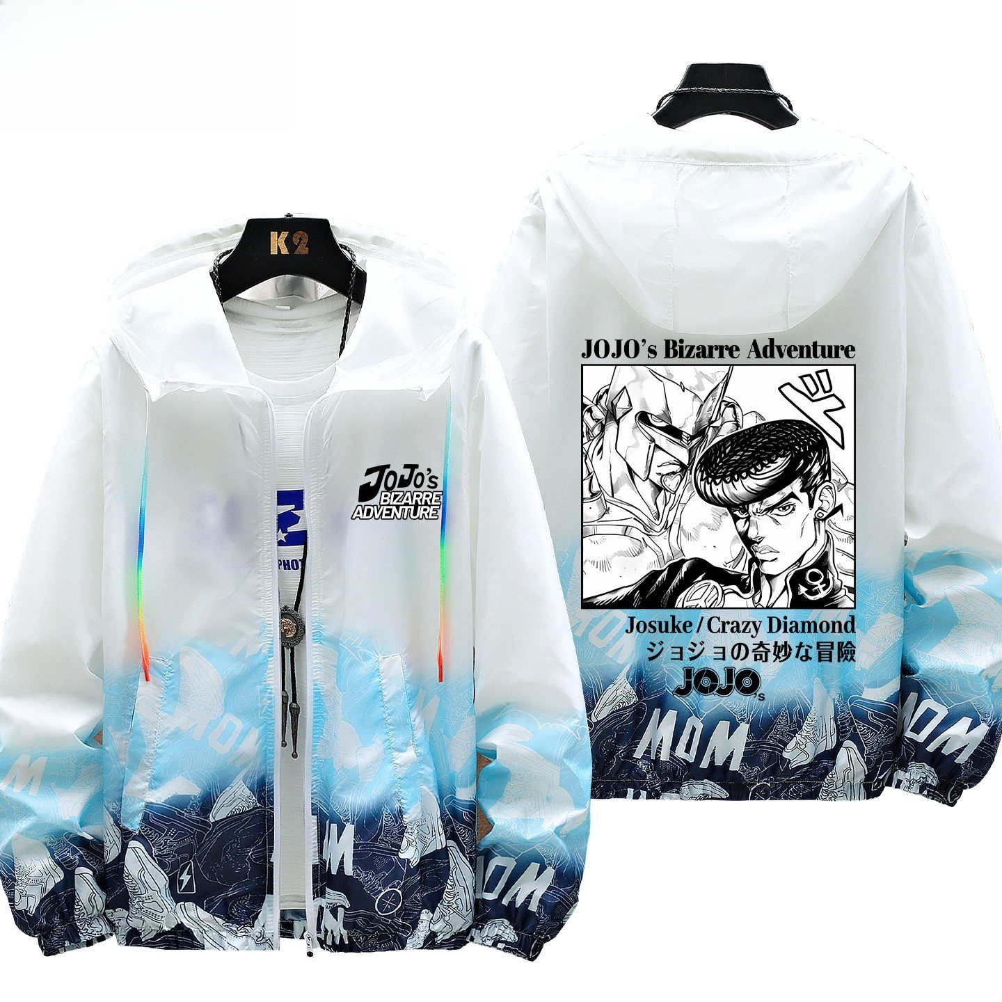 JOJO的奇妙冒險 輕薄透氣漸變防曬衣外套