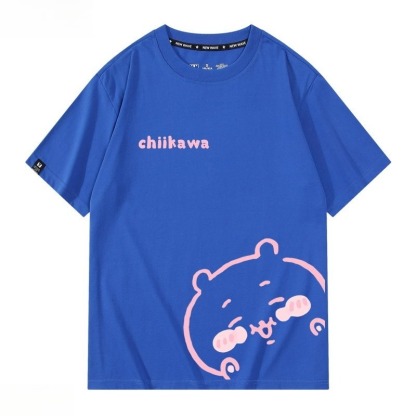 Chiikawa 2026親子情侶男女同款 印花短袖T恤