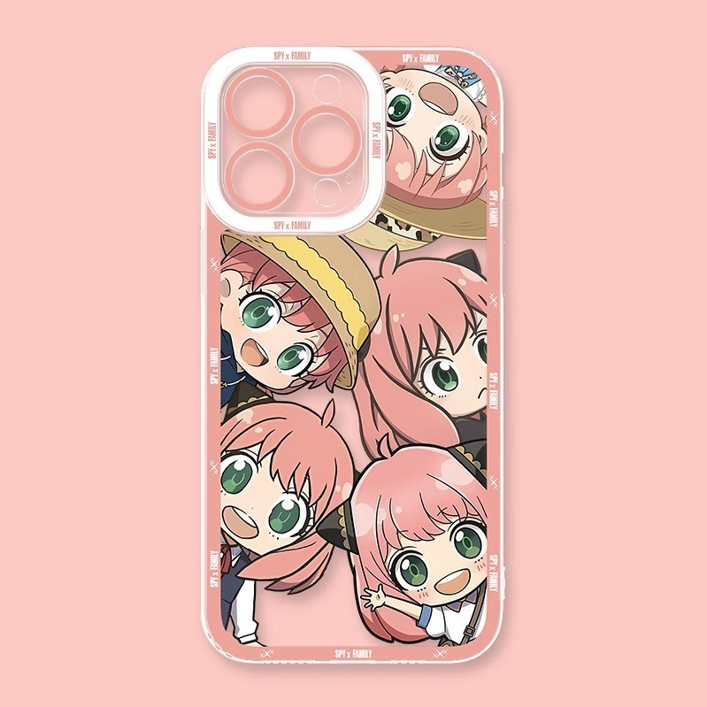 蘋果 系列間諜家家酒天使眼透明防摔軟殼