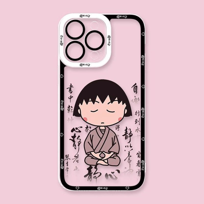 櫻桃小丸子天使眼透明防摔軟殼-ZUIHANG SHOP