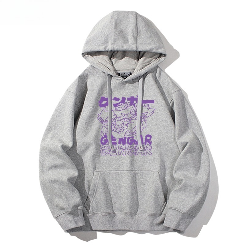 寶可夢新款 親子情侶男女連帽衛衣