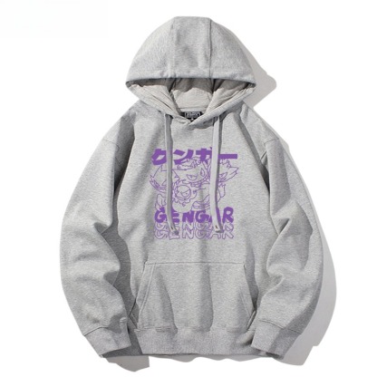 寶可夢新款 親子情侶男女連帽衛衣