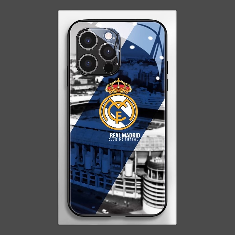 足球俱樂部新款高清全包防摔玻璃殼