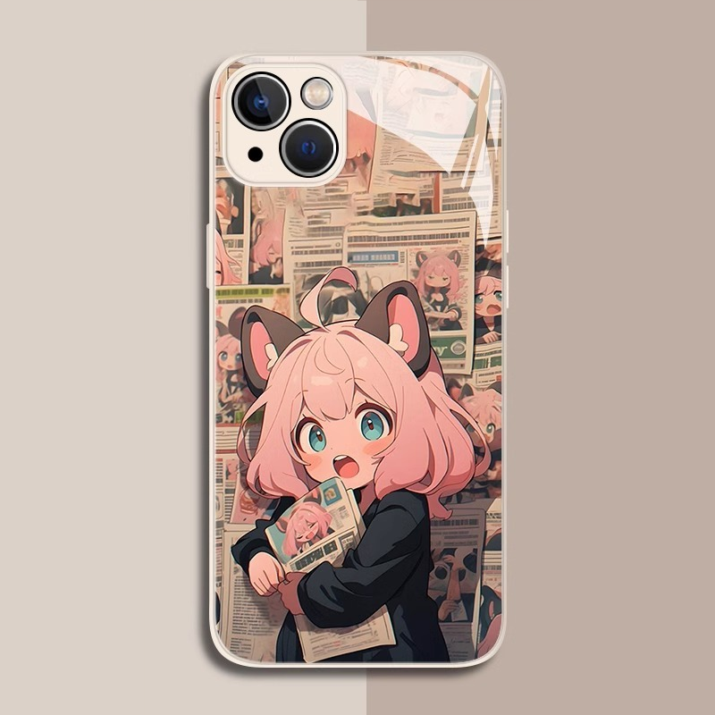 間諜家家酒新款高清全包防摔玻璃殼