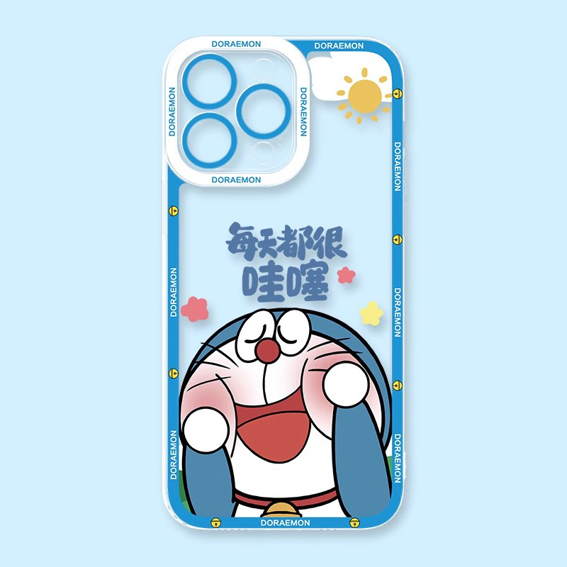 哆啦A夢天使眼透明防摔軟殼