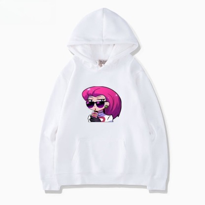 寶可夢火箭隊 聯名衛衣新款 親子情侶裝連帽衛衣