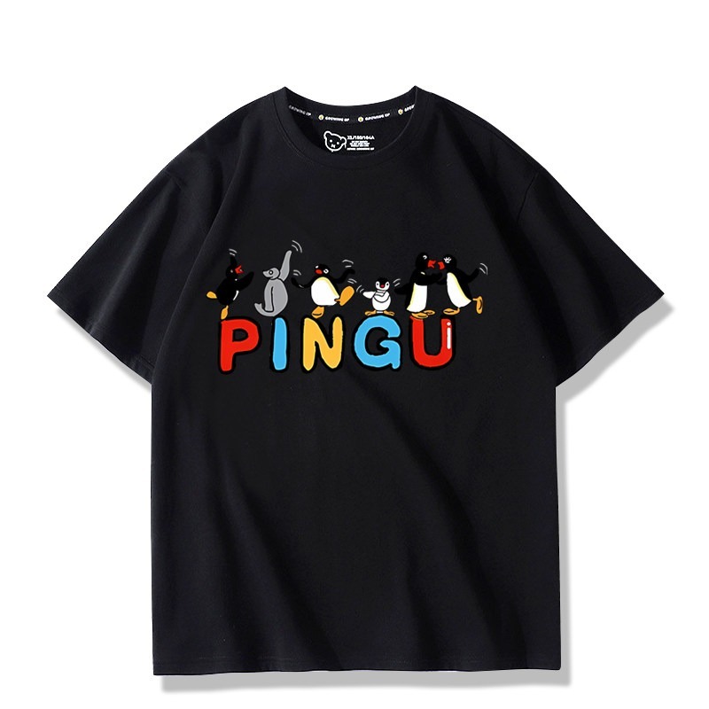 Pingu企鵝家族周邊 印花短袖T恤