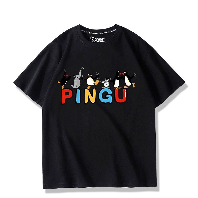 Pingu企鵝家族周邊 印花短袖T恤