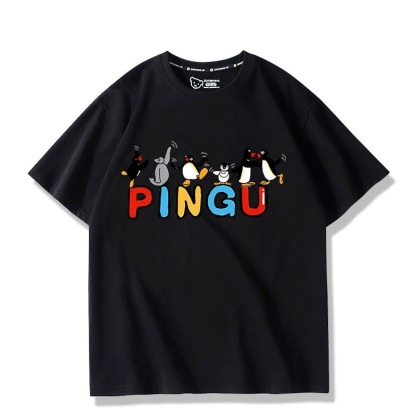 Pingu企鵝家族周邊 印花短袖T恤