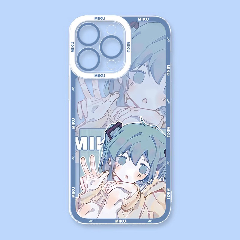 初音未來天使眼透明防摔軟殼